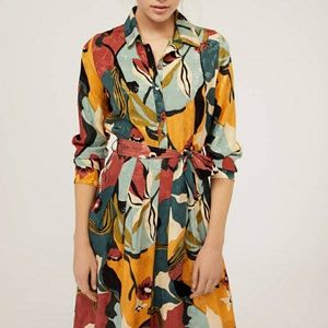 Oysho dress, floral print jumpsuit 2019 SS